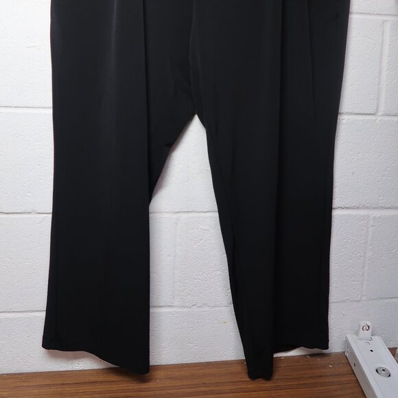 Susan Graver Women's Petite Everyday Black Pants in Size 3XP - Picture 2 of 7